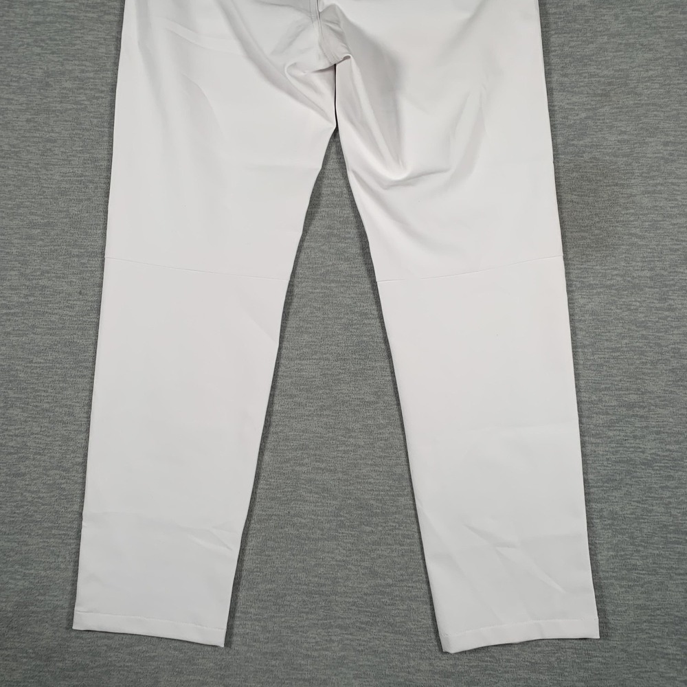 Bonobos Golf Pants Mens 30x29 (28x28) White Slim Fit Stretch Khaki Chino - Picture 12 of 13